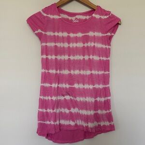 Justice Tie-Dye Tee Shirt Sz 14/16 GUC